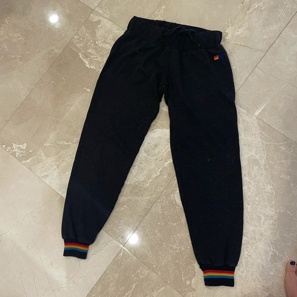 aviator nation prism sweatpants size small